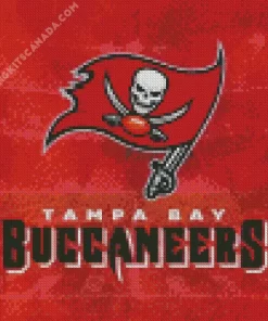 Tampa Bay Buc Diamond Painting