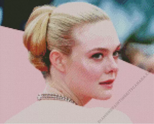 The Actress Elle Fanning Diamond Painting