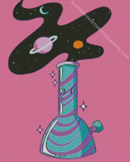 Trippy Bongs Diamond Painting