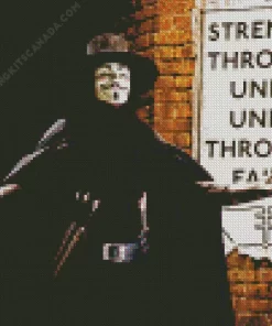 V for Vendetta Diamond Painting