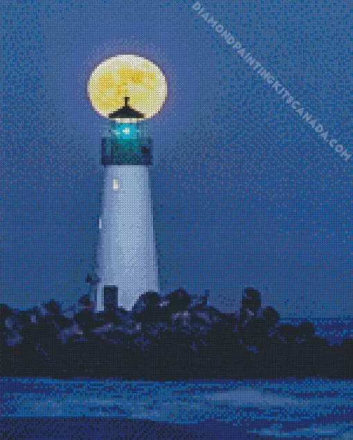 Walton Lighthouse Diamond Painting