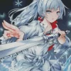 Weiss Schnee Diamond Painting