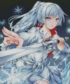 Weiss Schnee Diamond Painting