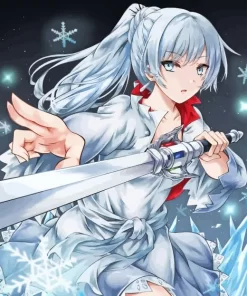 Weiss Schnee Diamond Painting