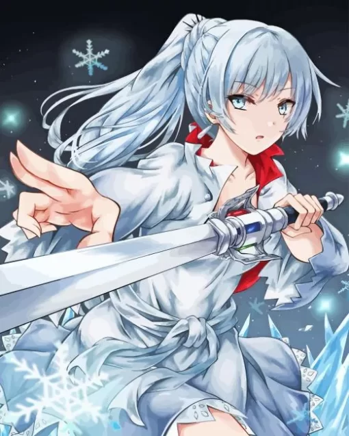 Weiss Schnee Diamond Painting