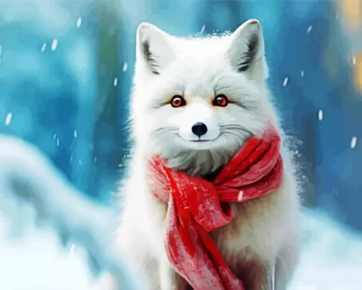 Winterfox Diamond Painting