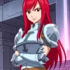 Erza Scarlet Art Diamond Painting