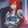 Erza Scarlet Art Diamond Painting