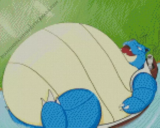 Fat Blastoise Diamond Painting