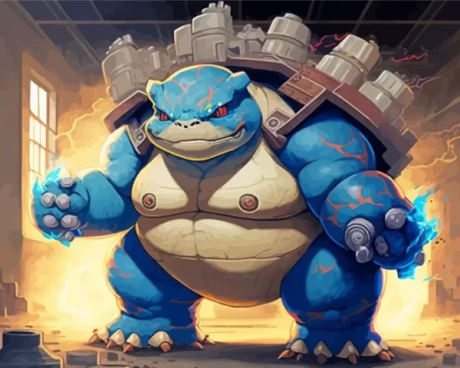 Giant Blastoise Diamond Painting