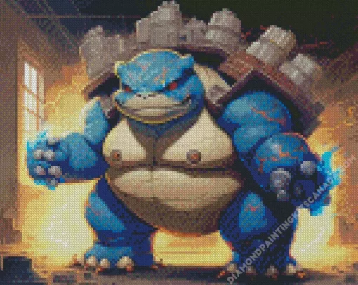 Giant Blastoise Diamond Painting