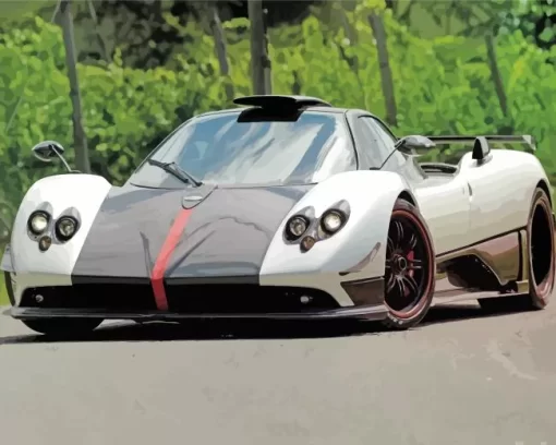 Pagani Zonda Diamond Painting