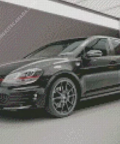 The Black VW Golf GTI Diamond Painting