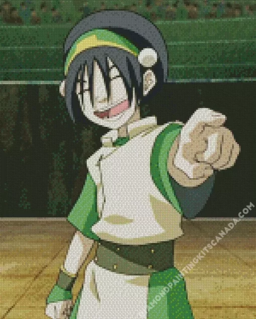 Toph Beifong Diamond Painting