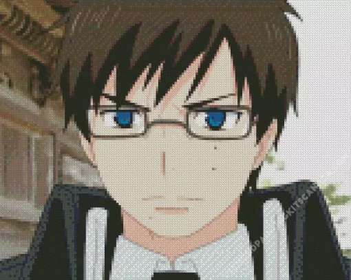 Yukio Okumura Exorcist Anime Diamond Painting