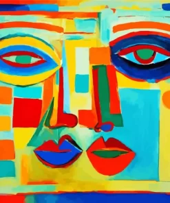 Abstract Face Diamond Painting