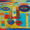 Abstract Face Diamond Painting