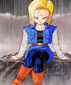 Android 18 Diamond Painting