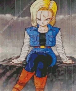 Android 18 Diamond Painting