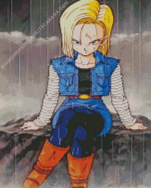 Android 18 Diamond Painting