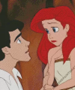 Ariel And Eric Diamond Painting