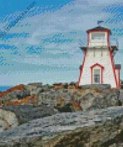 Arisaig Lighthouse Diamond Painting