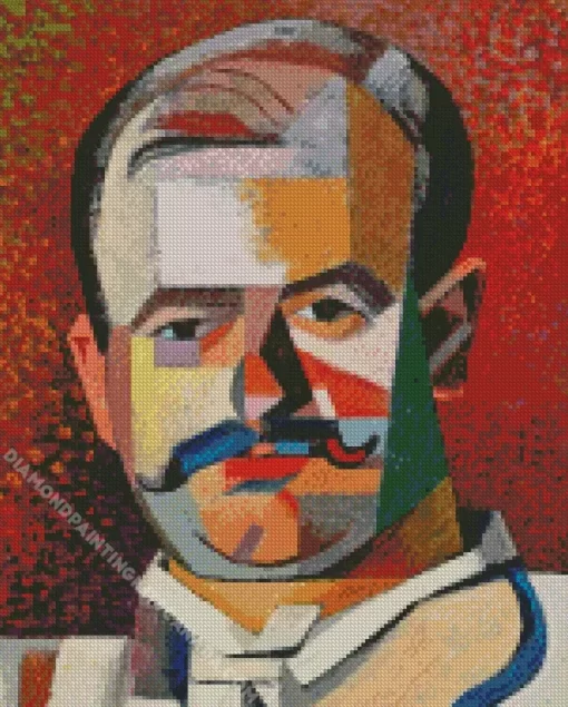 Auguste Herbin Portrait Diamond Painting