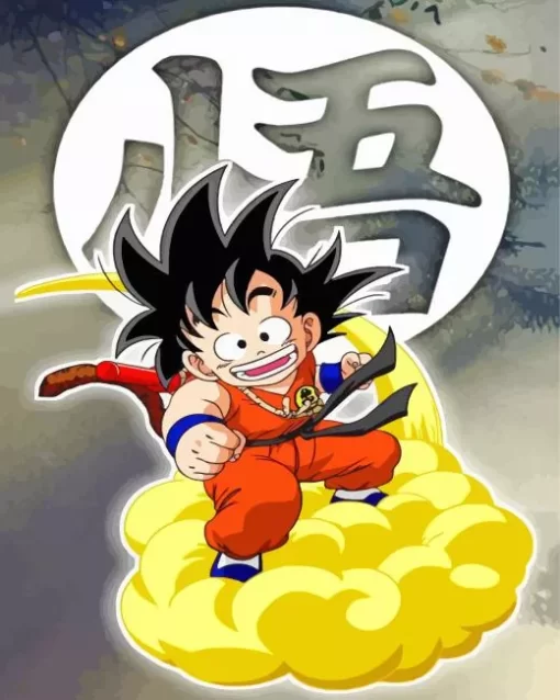 Baby Goku Diamond Painting