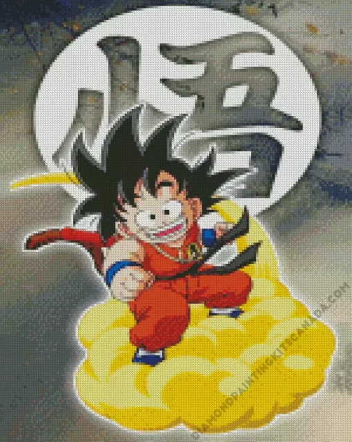 Baby Goku Diamond Painting