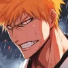 Bleach Anime Mad Ichigo Diamond Painting