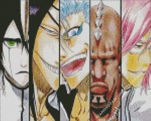 Bleach Arrancar Numbers Diamond Painting