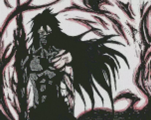 Bleach Getsuga Tensho Diamond Painting