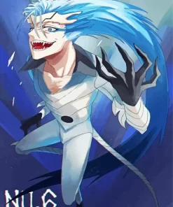 Bleach Grimmjow Number 6 Diamond Painting