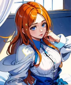 Bleach Ichigo Girlfriend Orihime Inoue Diamond Painting