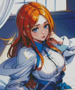 Bleach Ichigo Girlfriend Orihime Inoue Diamond Painting