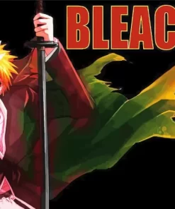 Bleach Ichigo Half Hollow Poster Diamond Painting