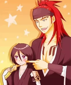 Bleach Rukia And Her Husband Diamond Painting