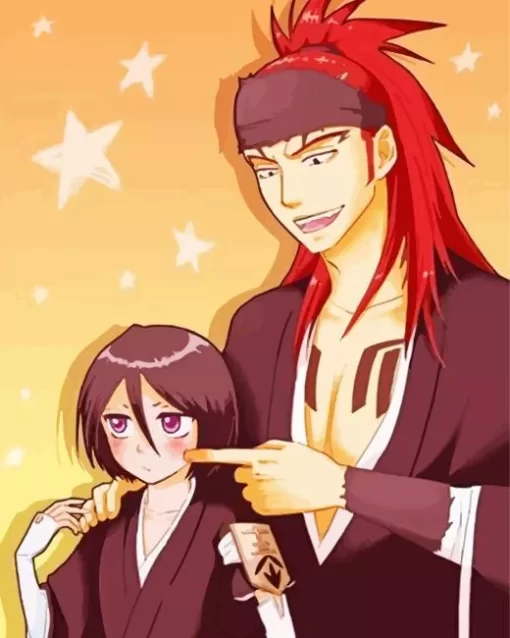 Bleach Rukia And Her Husband Diamond Painting