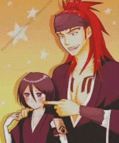 Bleach Rukia And Her Husband Diamond Painting