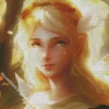 Blond Fairy Diamond Painting