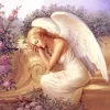 Blonde Angel Girl Diamond Painting