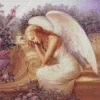 Blonde Angel Girl Diamond Painting