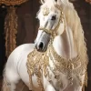 Blonde Arabian Horse Diamond Painting