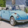 Blue Beetle Convertible Diamond Painting