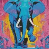 Blue Elephant Diamond Painting