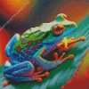 Colorful Frog Diamond Painting