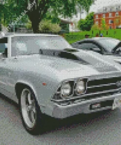 Cool Grey Chevelle Diamond Painting