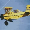 Crop Duster Airplane Diamond Painting