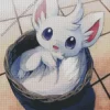 Cute Minccino Diamond Painting