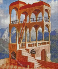 Escher Belvedere Diamond Painting